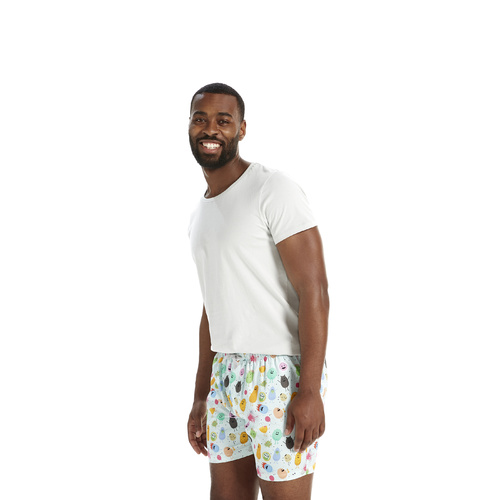 Men's "DW2D Family" Pyjama Shorts : S/M